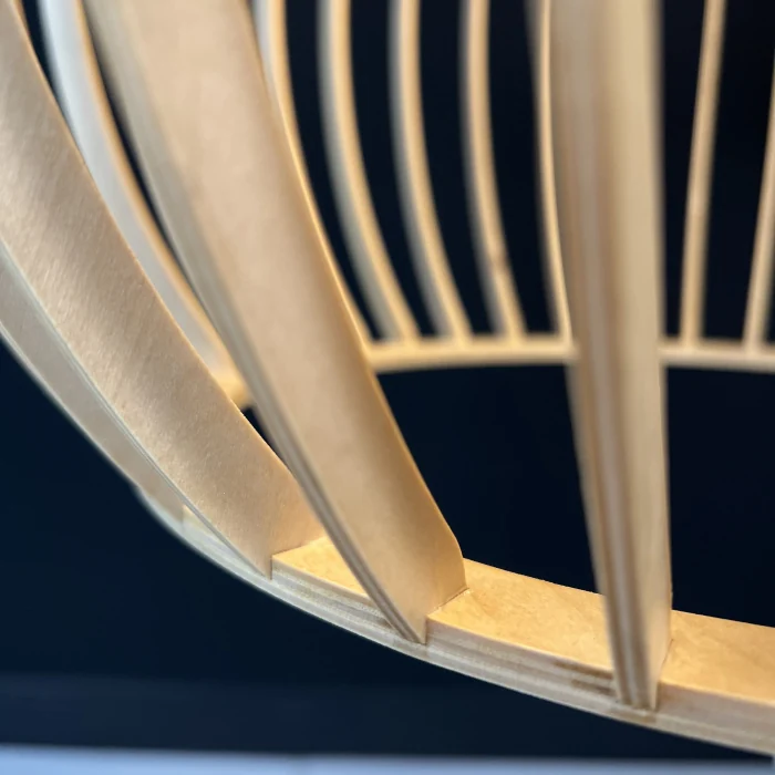 Подвесной светильник SECTO Octo 4240 Lamp Light wood ImperiumLoft