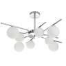 Потолочная люстра на штанге SPHERE ESCADA 642/8P Silver
