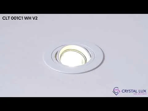 Светильник встроенный Crystal Lux CLT 001C1 WH V2