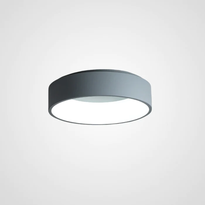Потолочный светодиодный светильник TRAY D45 Gray ImperiumLoft
