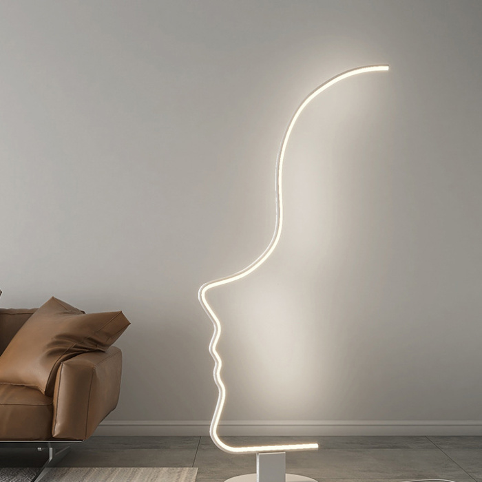 Торшер DAFNE Black Трехцветный свет ImperiumLoft