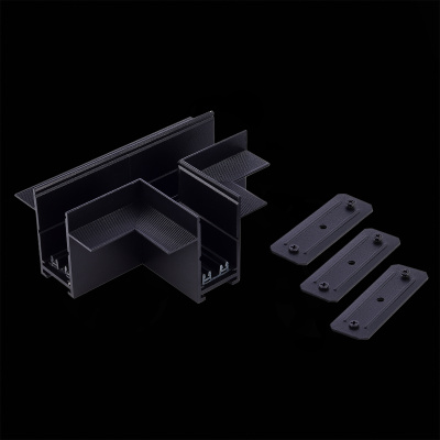 T- образный встраиваемый соединитель Skyline 220 ST-Luce Черный ST021.422.22