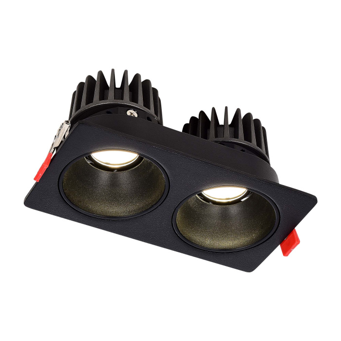 Встраиваемый корпус для светодиодного модуля серии ST850, ST851 ST-Luce Черный ST052.408.02