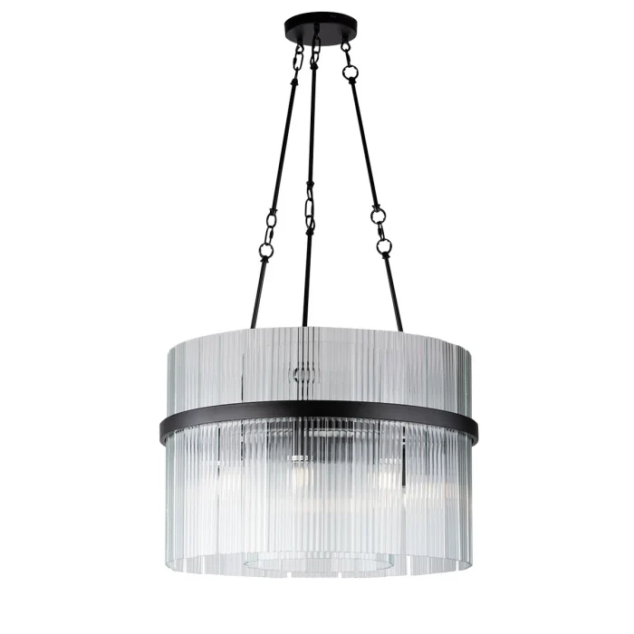 Подвесная люстра Delight Collection MD2313 MD2313-8A matt black