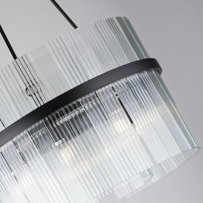 Подвесная люстра Delight Collection MD2313 MD2313-8A matt black