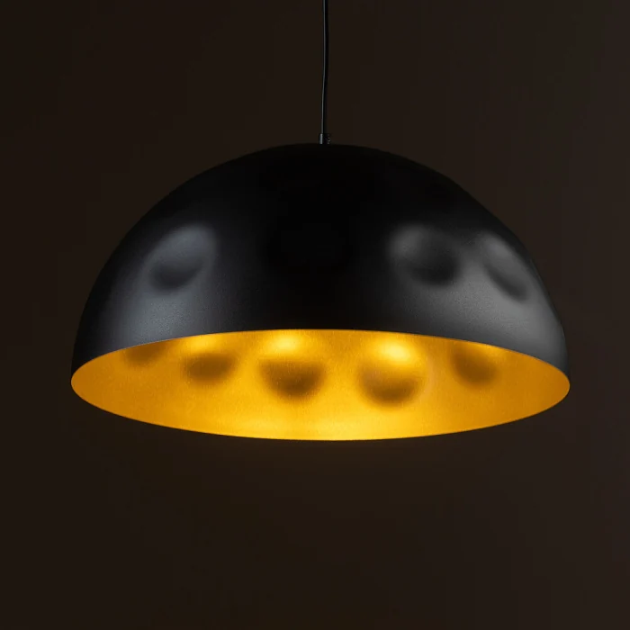 Подвесной светильник Nowodvorski Hemisphere Hit L Black/Satine Gold 10703