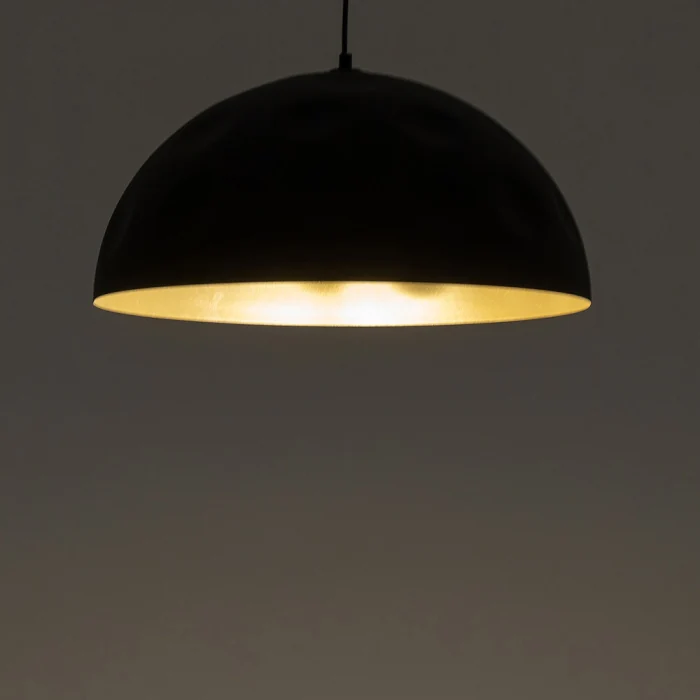 Подвесной светильник Nowodvorski Hemisphere Hit L Black/Satine Gold 10703