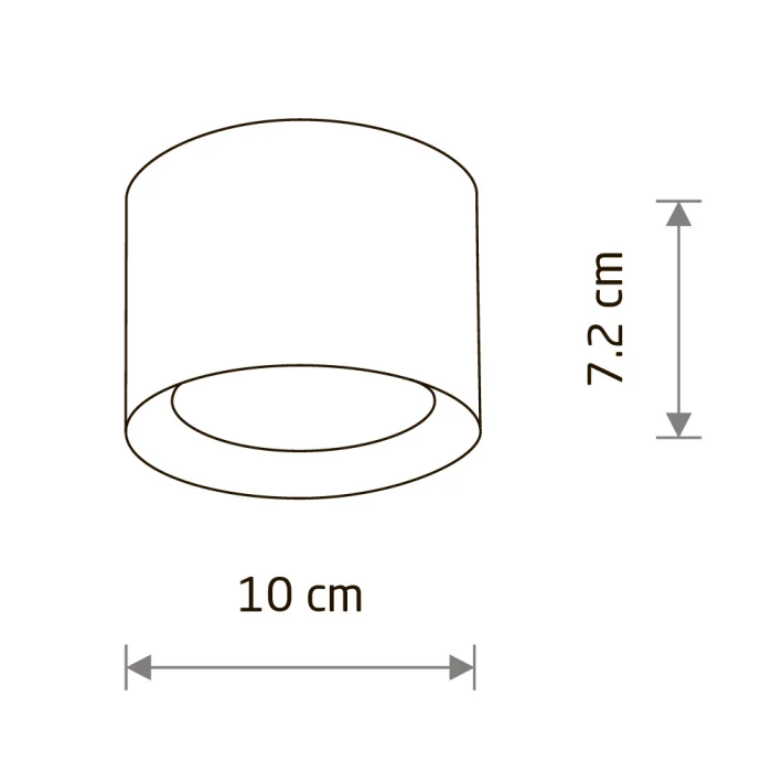 Потолочный cветильник Nowodvorski Bol White 10483