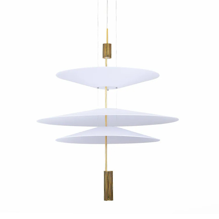 Подвесной светильник Delight Collection 9221P 9221P/3(S) gold/white