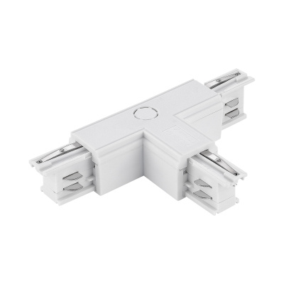 Т-образный токоподвод левый для трехфазного шинопровода ST-Luce Белый ST030.509.16L2