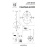 Подвесной светильник Lightstar MODENA 816033