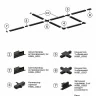Шинопровод встраиваемый Hesby Lighting Skylite 0012