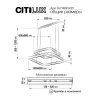 Светильник подвесной Citilux Дуэт CL719K210