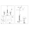 Люстра на штанге Ambrella Light High Light LH71303