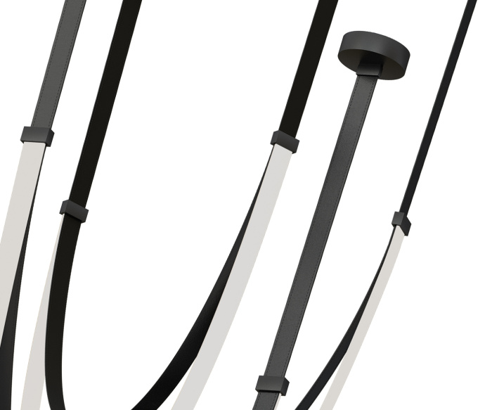 Подвесной светильник Kink Light Лирд 07689A-150+180+210,19