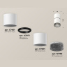 Комплект накладного светильника с композитным хрусталем Ambrella light XS7401182