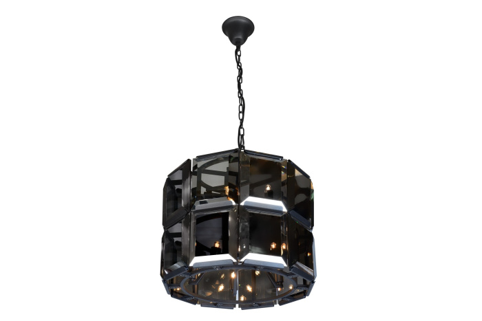 Подвесная люстра iLamp Panorama 10490-5+5P Черная