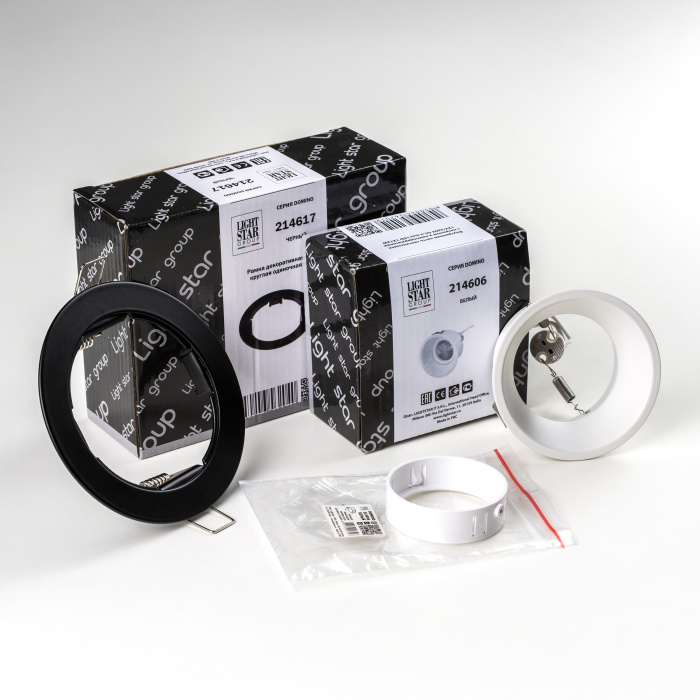 Комплект со светильником Lightstar Domino D61706WMOD