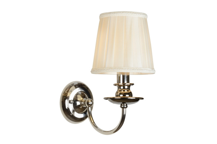 Настенный светильник iLamp Armonia W2510-1 Никель+беж