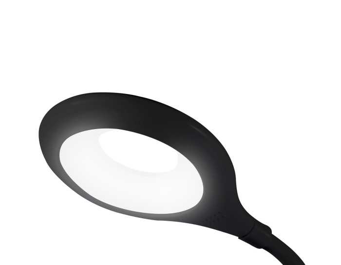 Светодиодная настольная лампа с прищепкой, гибкой ножкой и аккумуляторной батареей Ambrella light DE703