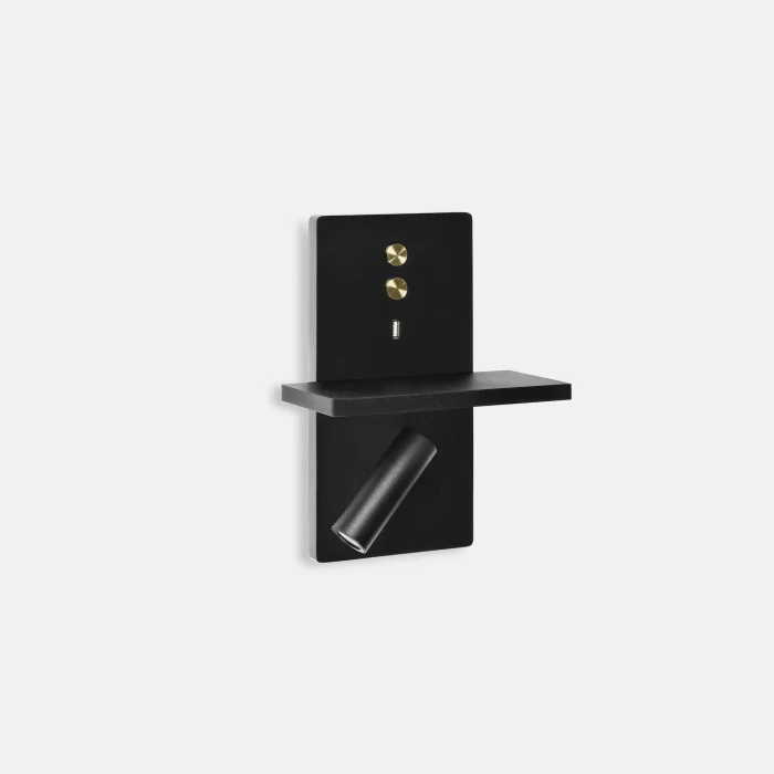 Настенный светильник Leds C4 E-LAMP Black/Gold