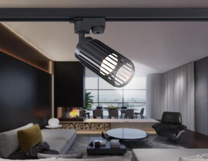 Трековый однофазный светильник со сменной лампой Ambrella light GL5158