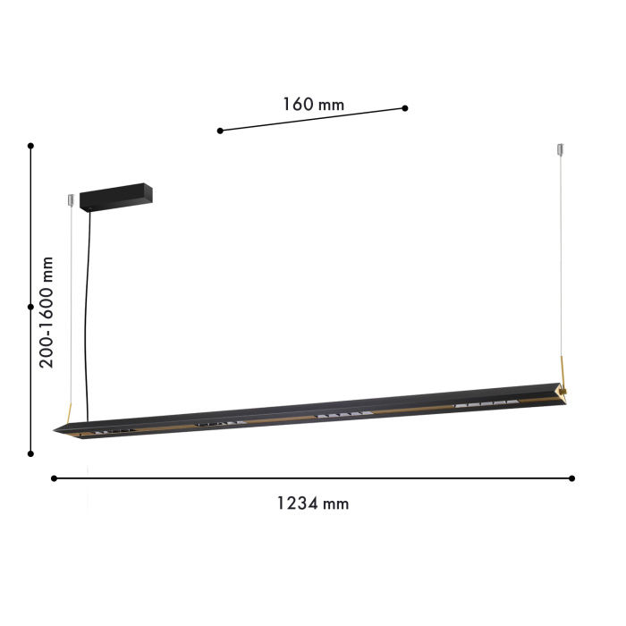 Линейный светильник Favourite 4398-12P