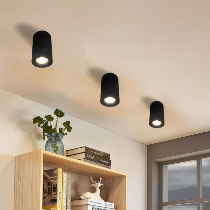 Потолочный светильник Loft it Tictac 10220 Black 3000K