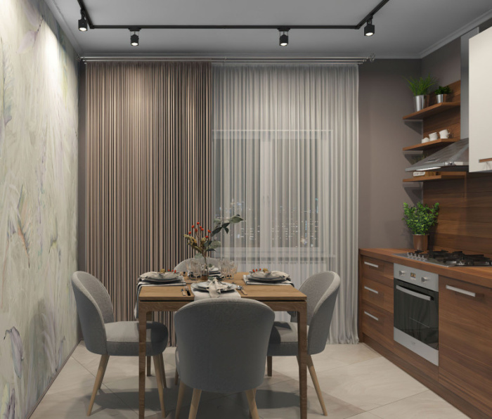 Шинопровод Denkirs DK Track Black TR1001-BK/1