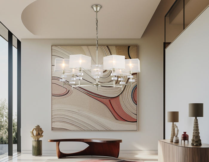 Подвесная люстра с абажурами Ambrella light LH71332