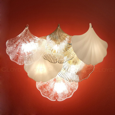 Бра Cloyd POLYNESIA W6 / выс. 37 см - золото (арт.20290)