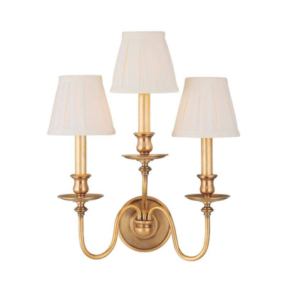 Бра Cloyd GARBO W3 / выс. 44 см - латунь (арт.20012)