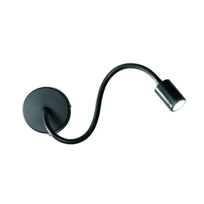 Светильник настенный Ideal Lux Focus-1 Ap Nero 097190