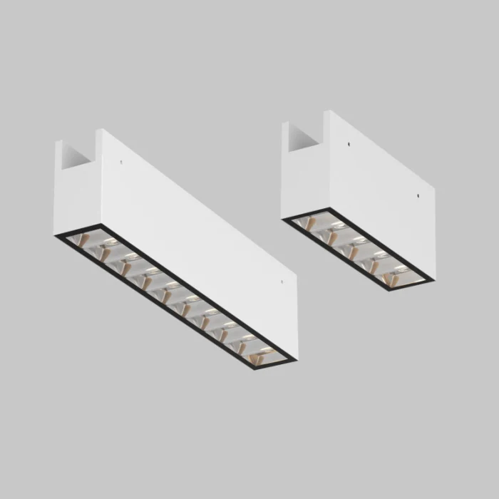 Трековый однофазный уличный светодиодный светильник Elasity IP black O-TR01-3-S-20WW3K