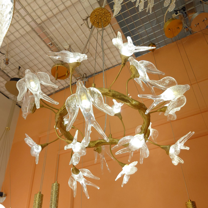 Люстра Cloyd SIRIN C18 / Ø65 см - латунь (арт.11105)