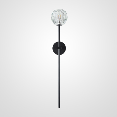 Бра RH Boule de Cristal Long Sconce Brass ImperiumLoft