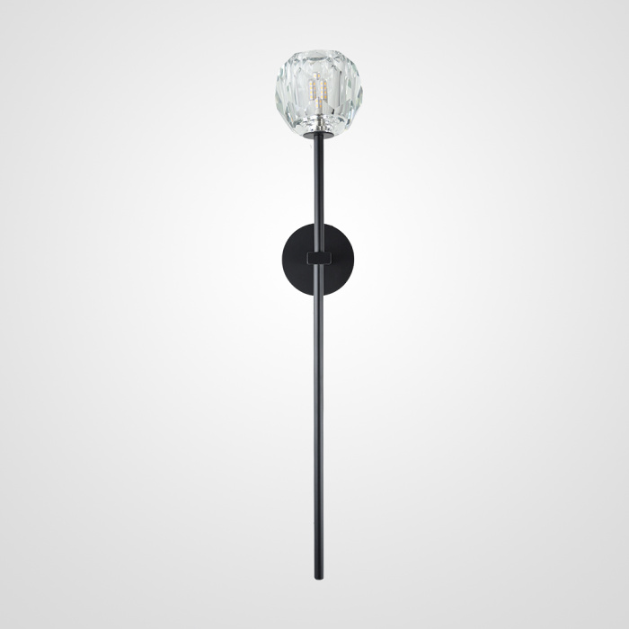 Бра RH Boule de Cristal Long Sconce Brass ImperiumLoft