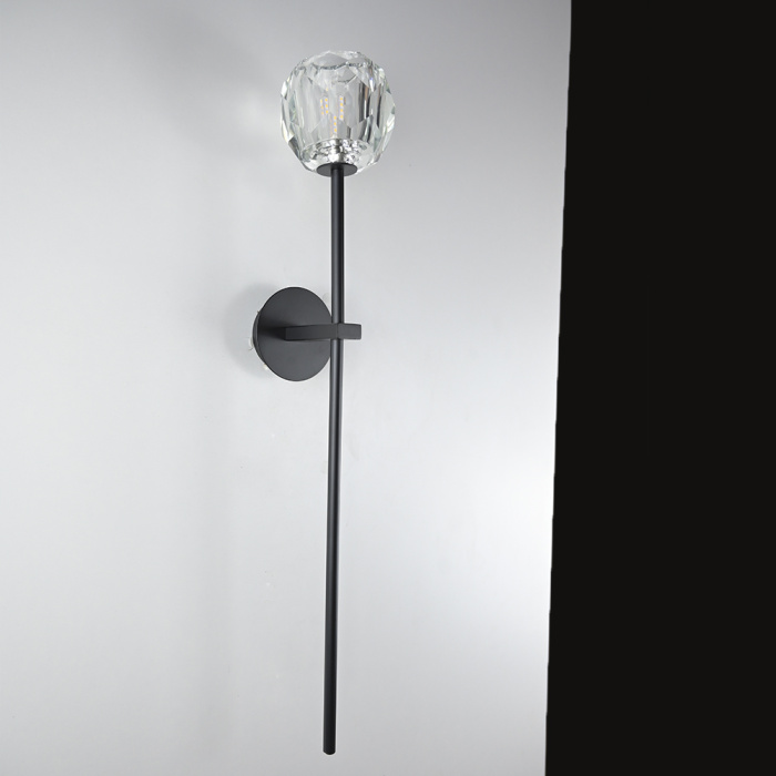 Бра RH Boule de Cristal Long Sconce Brass ImperiumLoft