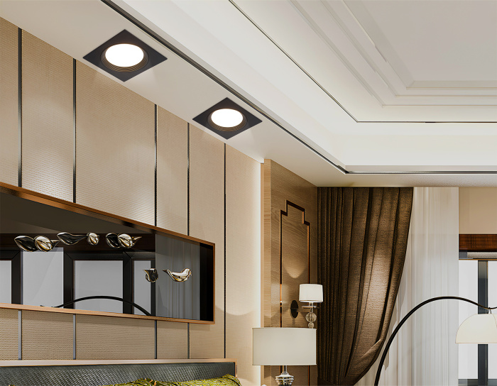 Встраиваемый точечный светильник GX53 TECHNO SPOT AMBRELLA LIGHT TN51804