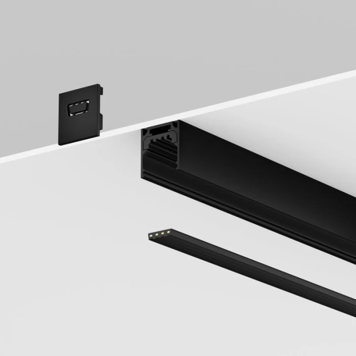 Профиль для шинопроводов Exility IP black MAYTONI O-TR002OH-P-B3M