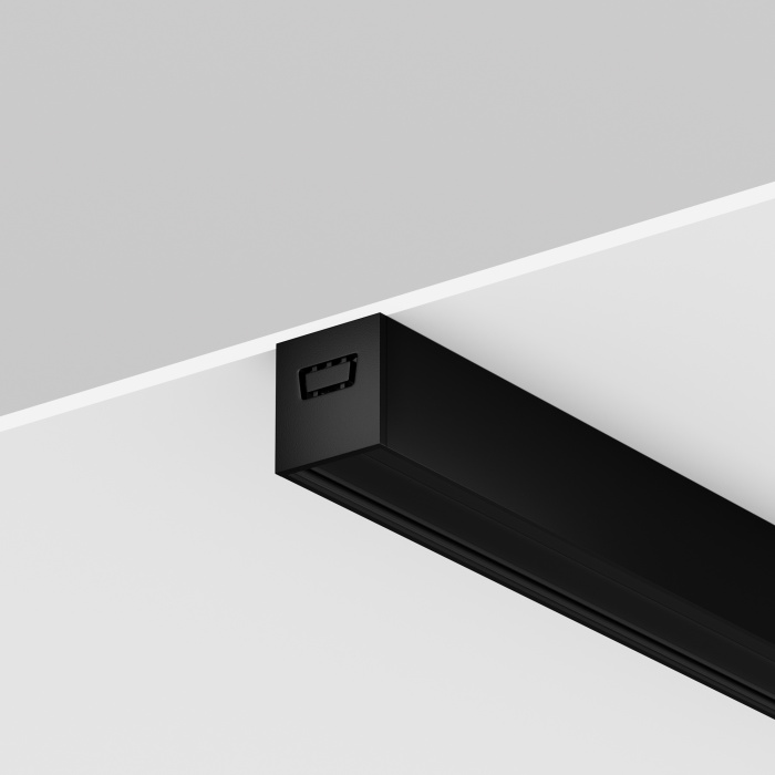 Профиль для шинопроводов Maytoni Exility ip black O-TR002OH-P-B3M