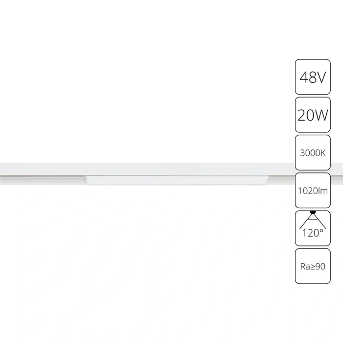 Магнитная трековая система Arte Lamp LINEA A4673PL-1WH