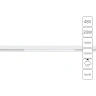 Магнитная трековая система Arte Lamp LINEA A4673PL-1WH
