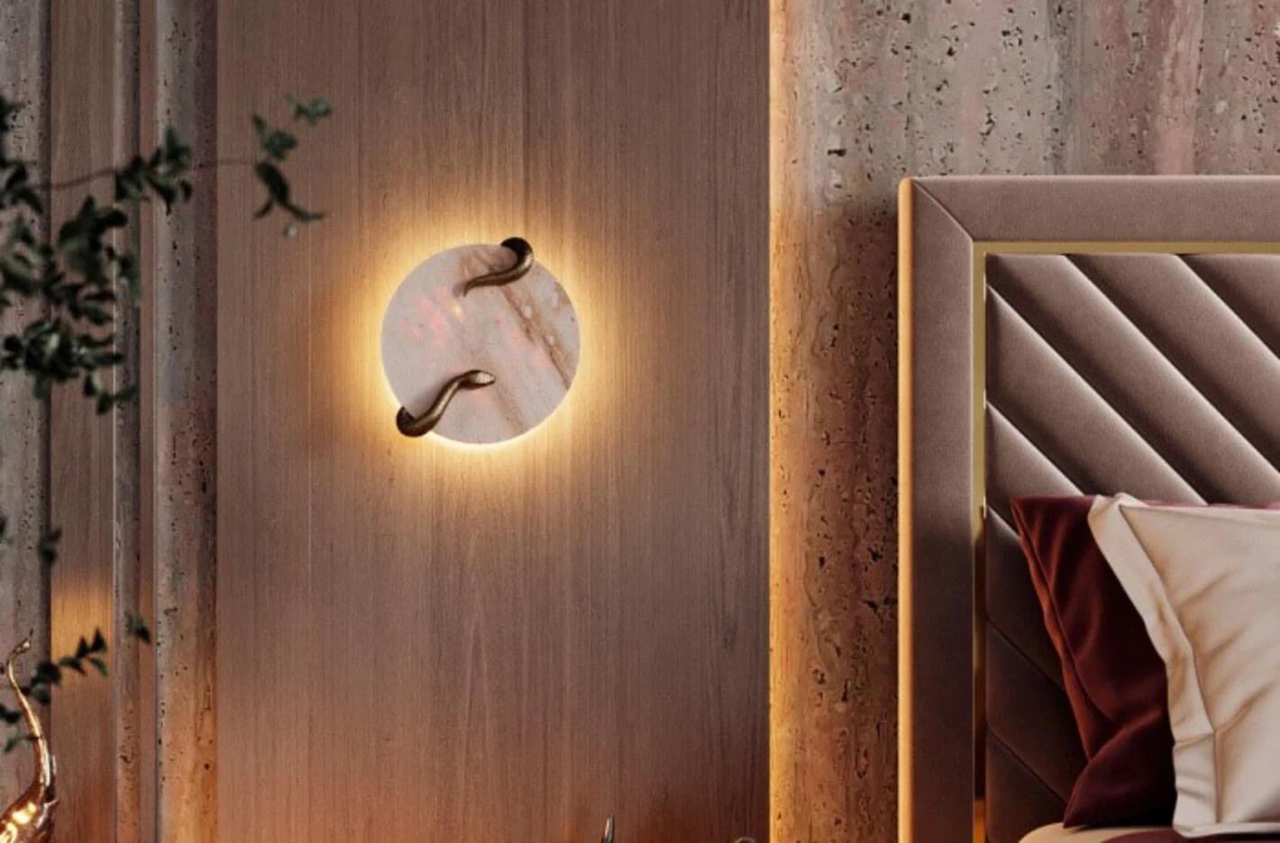 Настенный светильник ODEON LIGHT SNAKE