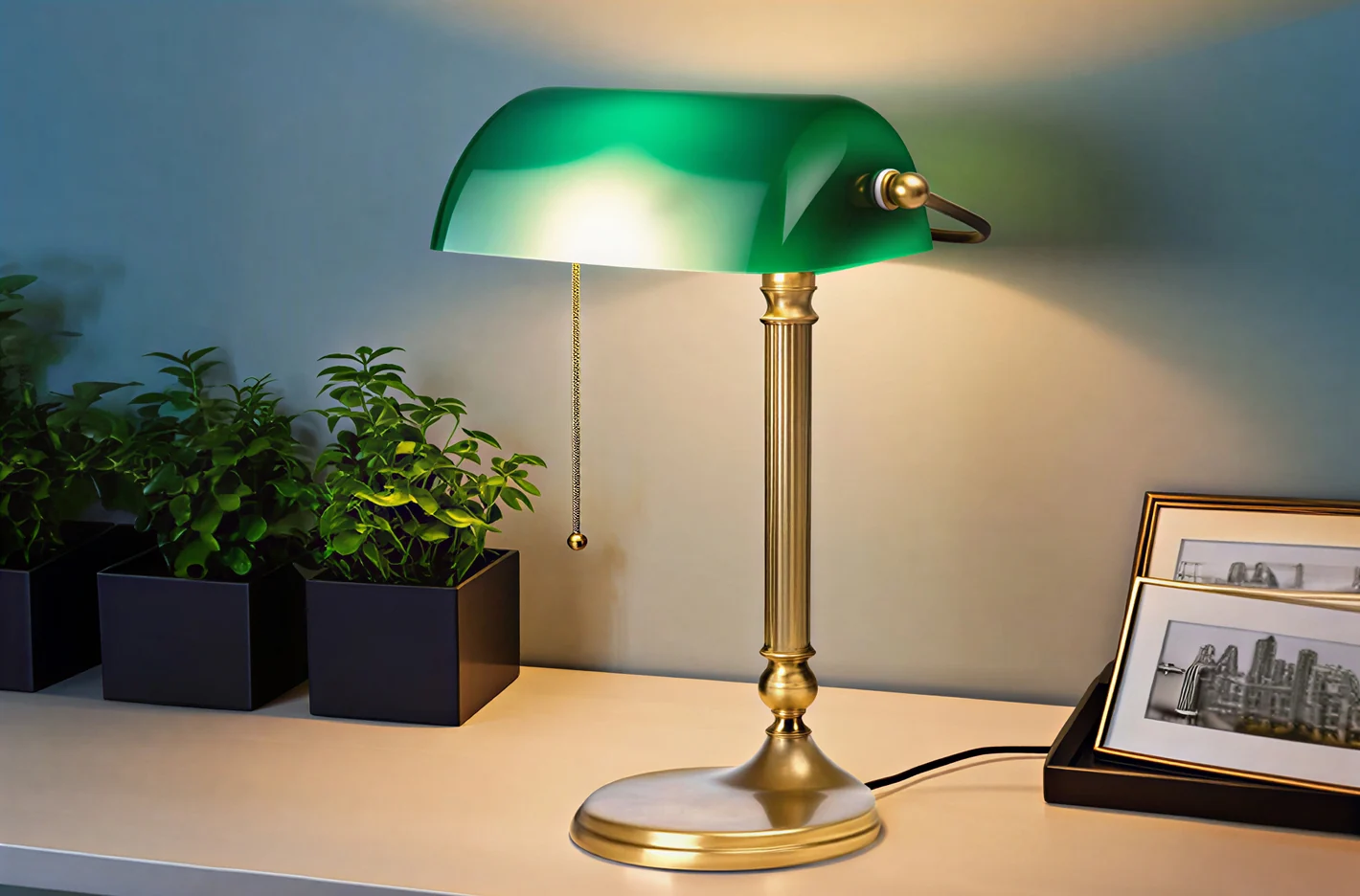 Как выбрать идеальную настольную лампу для кабинета?