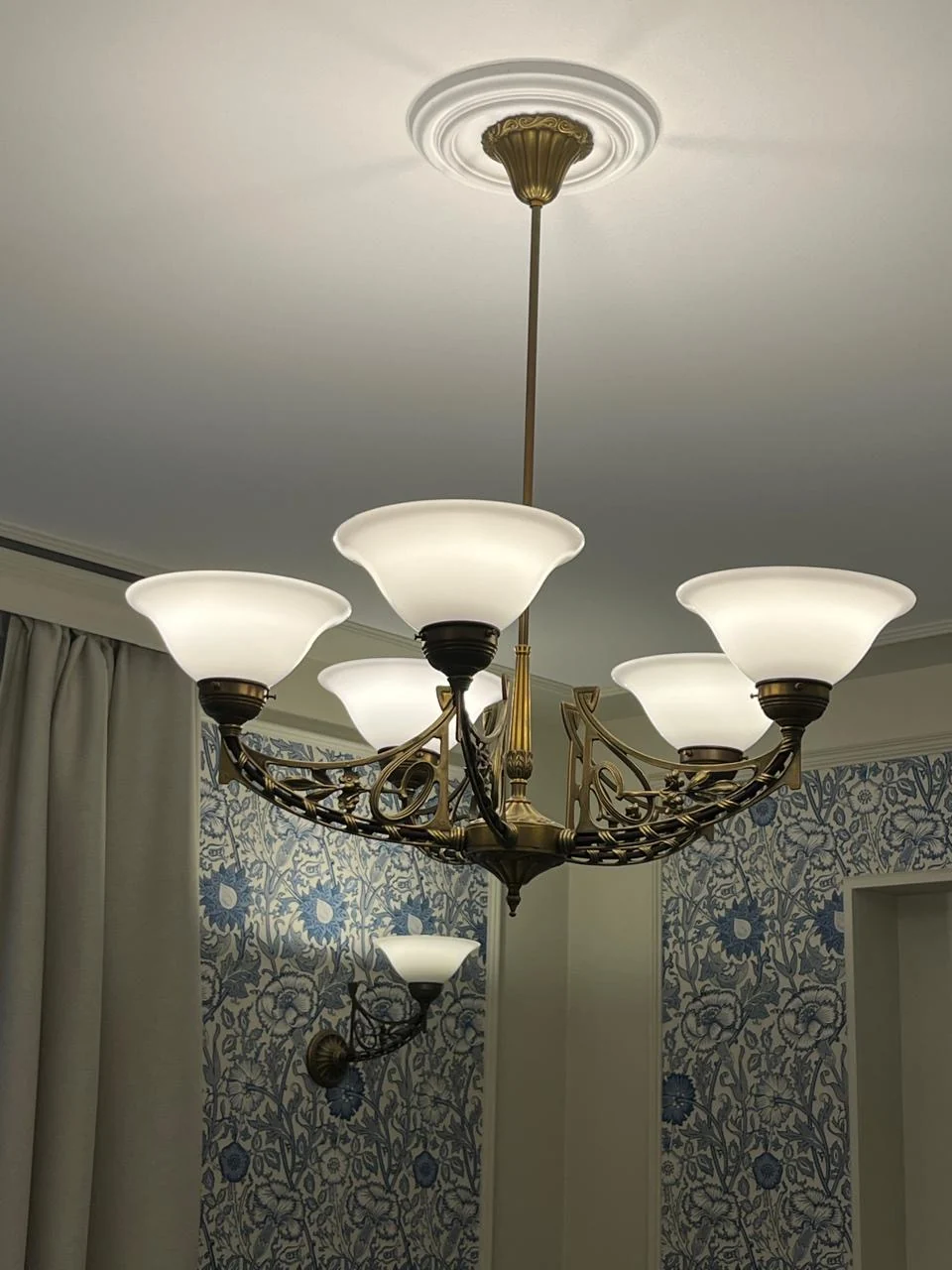 Люстра Rerliner Messinglampen