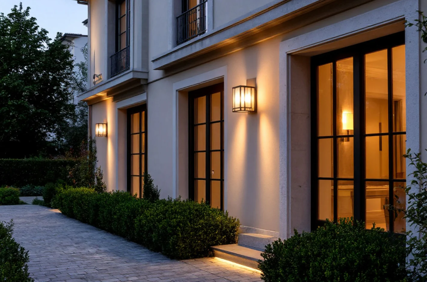 Идеальное освещение для вашего дома: подбираем фасадные светильники!
