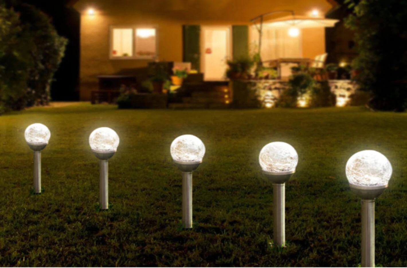 Экологичное освещение для вашего участка!